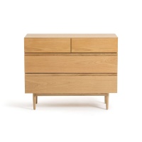 Комод С 4 ящиками Laval единый размер каштановый LA REDOUTE INTERIEURS  фото, kupilegko.ru